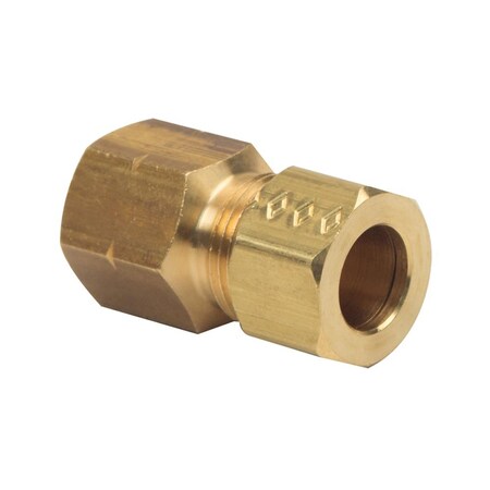 Thrifco Plumbing No. 66-C 3/8 Inch x 1/4 Inch Lead-Free Brass Compression FIP Adapt 4401076